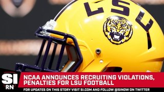 LSU Football Program Placed on Probation for Recruiting Violations