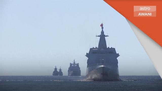 Latihan Ketenteraan | Rusia dan China mulakan latihan di Lautan Pasifik
