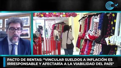 Aribayos (CEPYME): “Pedimos al gobierno seriedad y dejarse de globos sonda y ataques a las empresas"
