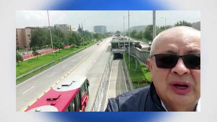 Desde las calles día sin carro y sin moto en Bogotá