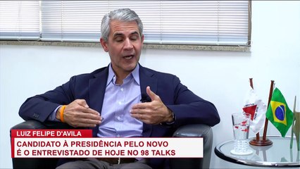 #98Talks |  Luiz Felipe D'avila é o entrevistado de hoje