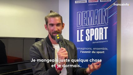 Santé mentale des athlètes : je veux "changer la façon dont cette question est prise en compte", défend le nageur américain Michael Phelps