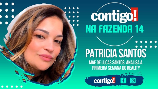 A FAZENDA: PATRÍCIA SANTOS, MÃE DE LUCAS SANTOS, ANALISA A PRIMEIRA SEMANA DO REALITY | CONTIGO NA FAZENDA! (2022)