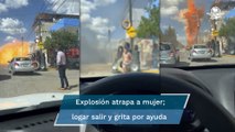 Explota tanque de gas en tortillería y deja 12 personas con quemaduras de gravedad