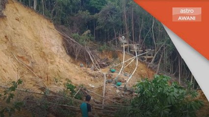 Lombong Runtuh | Lombong emas runtuh, tujuh maut, lapan masih hilang