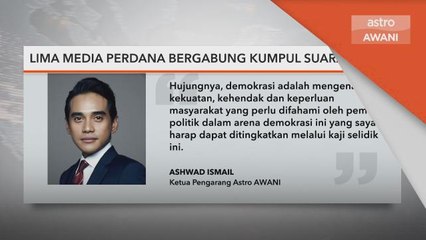 Kaji Selidik PRU15 | Lima media perdana bergabung kumpul suara rakyat
