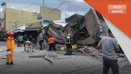Bencana | Tenggara Taiwan dilanda gempa susulan 5.5 skala Richter
