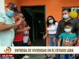 Lara | GMVV entrega vivienda digna en la comunidad los 3 bloques socialista mcpio. Iribarren