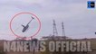 CHOPPER HORROR Shocking Moment Helicopter Hits Power Line and Plunges to the Ground but ALL Survive
