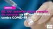 EE. UU. autoriza nueva versión de vacunas de Pfizer y Moderna contra COVID-19