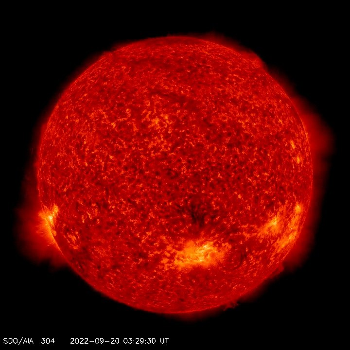 The sun Today September 22nd 2022