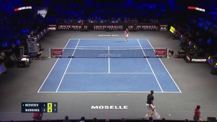 Medvedev v Wawrinka | ATP Moselle | Match Highlights