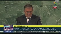 México propone en la Asamblea General de la ONU la creación de un comité para la paz mundial