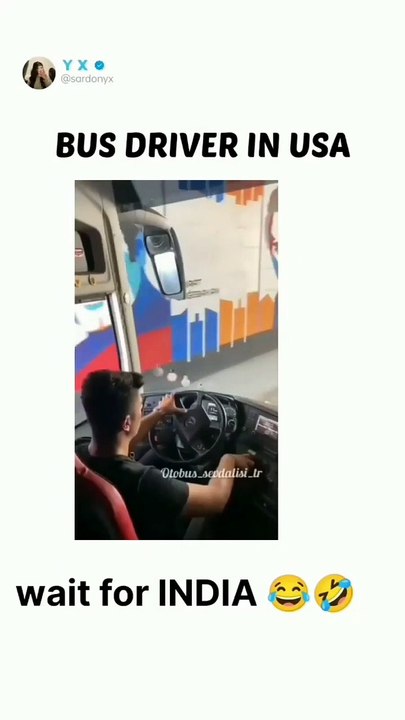 Bus driver in india