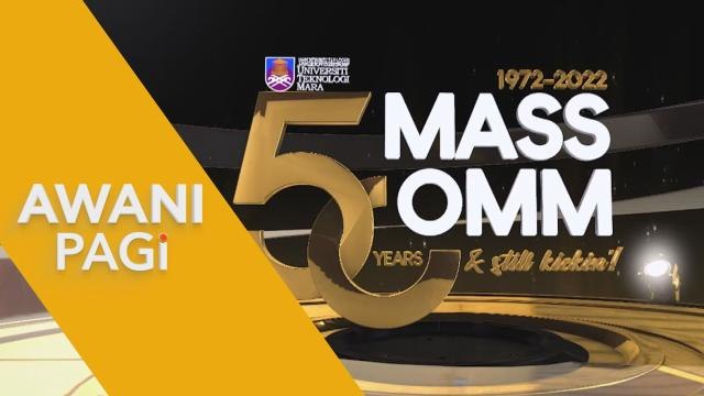 AWANI Pagi: 50 Tahun Gemilang Bersama MassComm UiTM