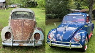 How a rusted '60s Beetle is restored and customized