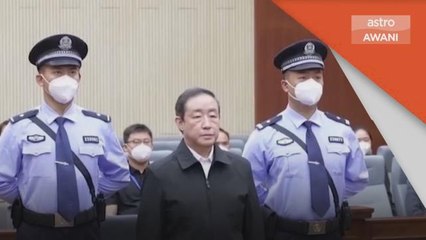 Rasuah | Bekas menteri di China dijatuhi hukuman mati