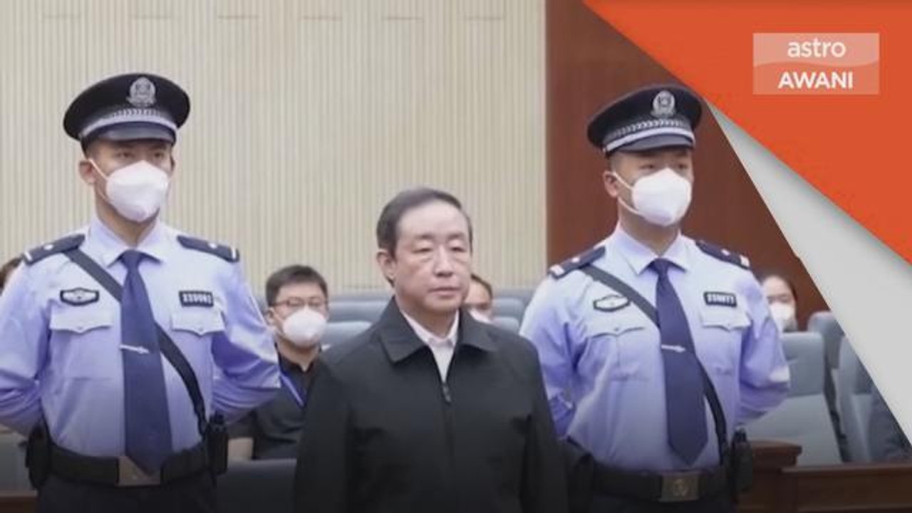 Rasuah | Bekas menteri di China dijatuhi hukuman mati