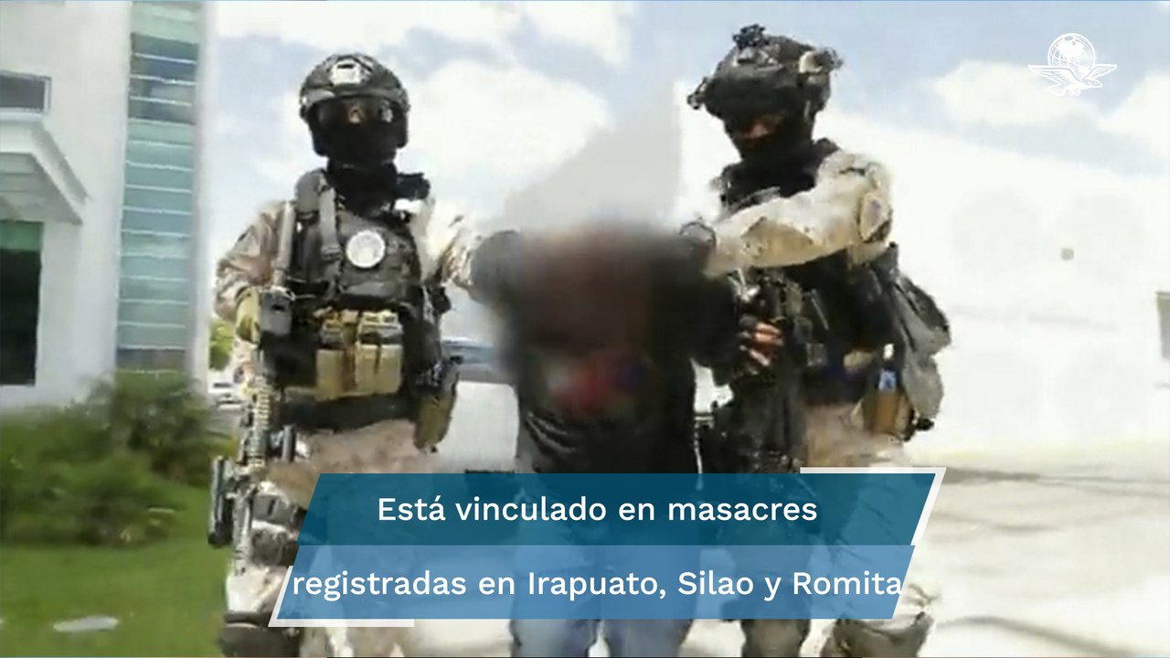 Capturan a "El Coco" en Guanajuato, presunto autor de masacres en tres municipios
