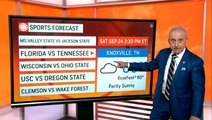 Your Saturday sports forecast for Sept. 24