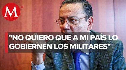 Militarizar al país es traicionar a Benito Juárez, advierte Germán Martínez
