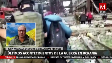 Antes de firmar la paz, los rusos deben salir de nuestro país: Embajador de Ucrania en México