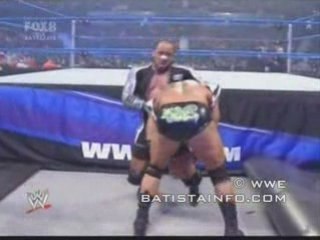 Batista vs MVP smackdown 03.14.2008 Part 2