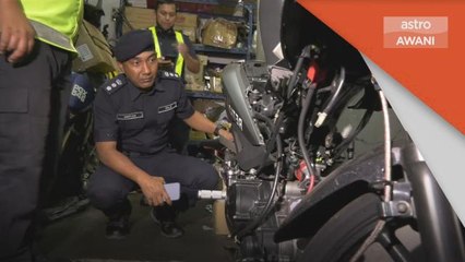 Lumba Haram | 21 bengkel motosikal diserbu