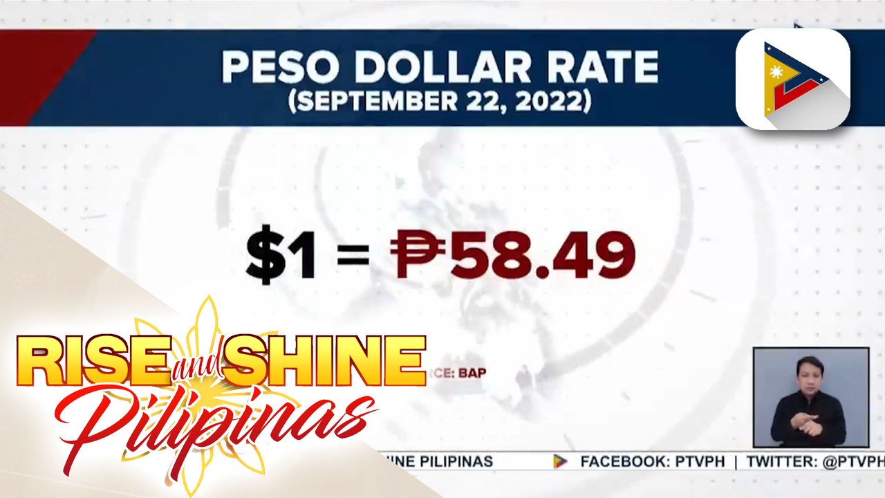 Halaga ng piso kontra US Dollar, sumadsad sa panibagong all-time low sa ikatlong trading day ngayong linggo