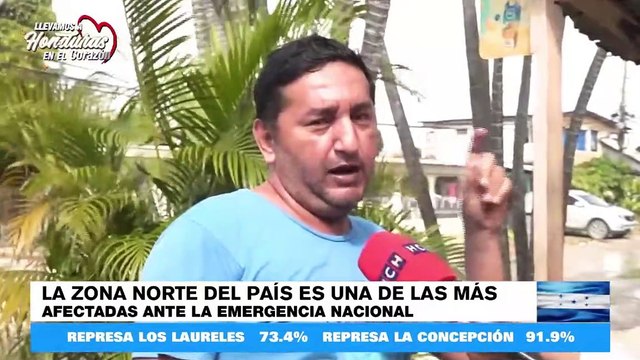 Pobladores de varios sectores de #Cortés abandonan sus hogares ante crecida de río Ulúa