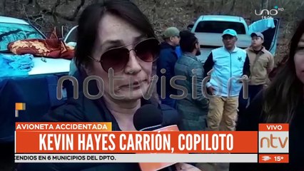 Familiares de piloto piden ayuda de rescate