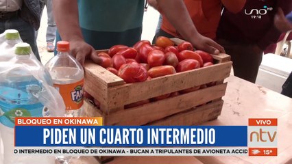 Bloqueo Okinawa, piden cuarto intermedio