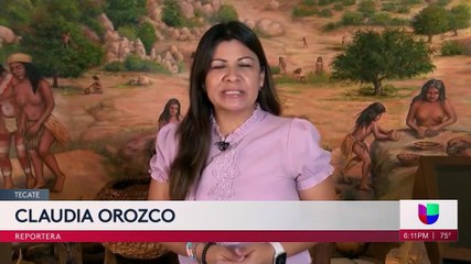 En Tecate una comunidad indígena nativa de Baja California inauguró una casa típica Kumiai.