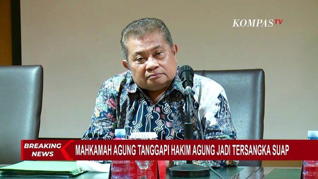 MA Buka Suara Soal Penetapan Tersangka Suap Hakim Agung Sudrajad Dimyati