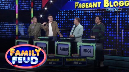 Family Feud Philippines: Hindi nakaramdam ng pressure ang Pageant Bloggers!