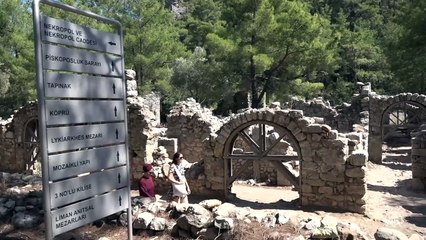 Olimpos'ta 16 yıllık kazılarda kent dokusunu tanımlayabilecek bulgulara ulaşıldı