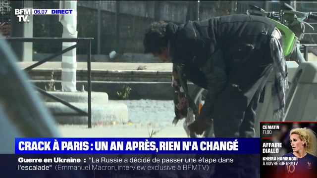 C'est l'enfer : un an après l'arrivée des consommateurs de crack au square de la porte de la Villette, rien n'a changé