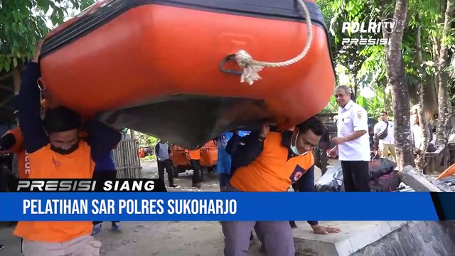 Tanggap Bencana, Ratusan Personel Gabungan Ikuti Pelatihan SAR Polres Sukoharjo