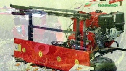 High Capacity grain straw cutting reaper Machine Techshahin24