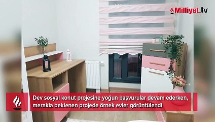 TOKİ projesinde evler nasıl olacak? Daire planları belli oldu