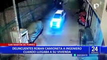 SMP: Roban camioneta a empresario en la puerta de su vivienda