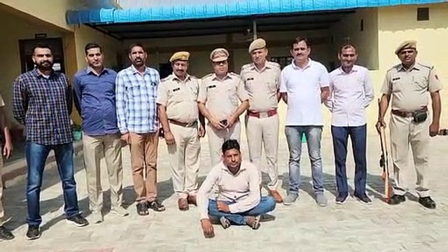 Ajay Matoria of Rawatsar arrested for helping in getting heroin through WhatsApp calls from Pakistani handlers