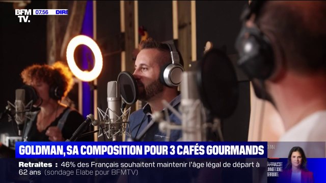 Comment Jean-Jacques Goldman a composé le nouveau single de Trois Cafés Gourmands