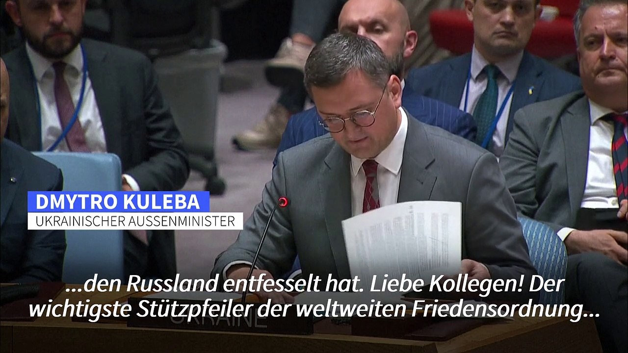 Kuleba: 'Russland wird diesen Krieg nie gewinnen!'