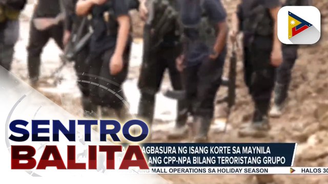 DOJ, iaapela ang desisyon ng korte na ibasura ang petisyon para ideklarang teroristang grupo ang CPP-NPA