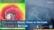 Wild waves in Atlantic Ocean as Hurricane Fiona heads to Bermuda | The Nation