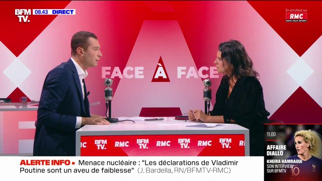 Jordan Bardella estime que les partis de gauche dissimulent les affaires d'agressions sexuelles dans des commissions bidons