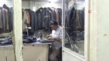 Kış öncesi deri mont tamircilerinde yoğun mesai