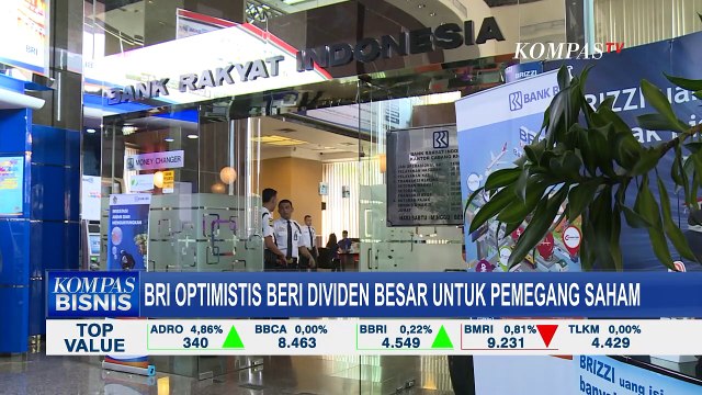 Kabar Gembira! BRI Optimistis Bisa Berikan Dividen Lebih Tinggi, 70% dari Laba Bersih