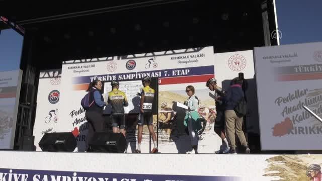 Kırıkkale haber: KIRIKKALE - Türkiye Bisiklet Şampiyonası 7. Etap Puanlı Yol Yarışları Kırıkkale'de başladı